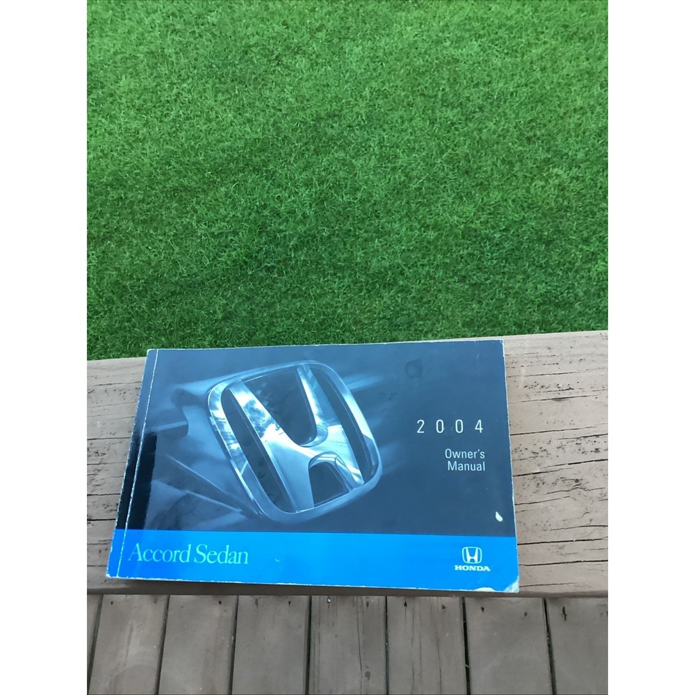 ✅2004 Honda Accord Coupe Owner's Manual